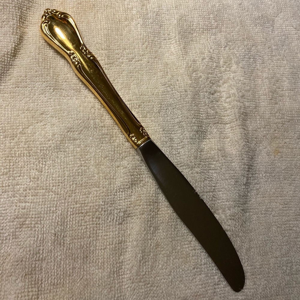 Vintage Oneida Golden Chateau flatware - Picture 10 of 15